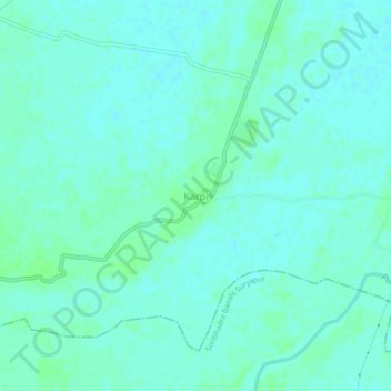 Mappa topografica Karpi, altitudine, rilievo