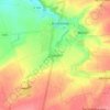 Mappa topografica Daasdorf, altitudine, rilievo