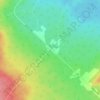 Mappa topografica Pellerin, altitudine, rilievo
