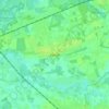Mappa topografica Kessel, altitudine, rilievo