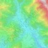 Mappa topografica Brembilla, altitudine, rilievo