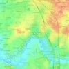 Mappa topografica Les Bouillants, altitudine, rilievo