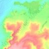 Mappa topografica Celada de la Torre, altitudine, rilievo