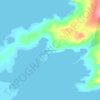 Mappa topografica Niaqornaarsuk, altitudine, rilievo