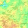 Mappa topografica Locmaria, altitudine, rilievo