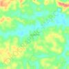 Mappa topografica Dayuma el 40, altitudine, rilievo