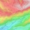 Mappa topografica Le Pré du Tôt, altitudine, rilievo