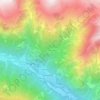Mappa topografica Vonzo Inferiore, altitudine, rilievo