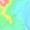 Mappa topografica Orcopampa, altitudine, rilievo