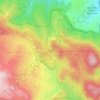 Mappa topografica Copperdale, altitudine, rilievo