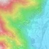 Mappa topografica Gradesella, altitudine, rilievo