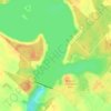 Mappa topografica Lake Belwood, altitudine, rilievo