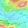 Mappa topografica El Bujeo, altitudine, rilievo