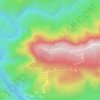 Mappa topografica Nongwar, altitudine, rilievo
