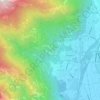 Mappa topografica Menarola, altitudine, rilievo