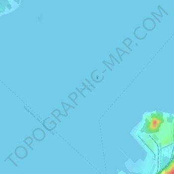 Mappa topografica Baía da Babitonga, altitudine, rilievo