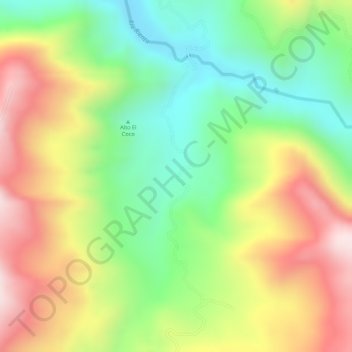 Mappa topografica Santos, altitudine, rilievo