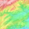 Mappa topografica Somme-Leuze, altitudine, rilievo