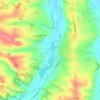 Mappa topografica La Chaussée, altitudine, rilievo