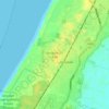 Mappa topografica Ainsdale-on-Sea, altitudine, rilievo