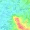 Mappa topografica La Guerlais, altitudine, rilievo