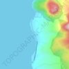 Mappa topografica Bonbon, altitudine, rilievo