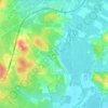 Mappa topografica Castanie, altitudine, rilievo