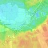 Mappa topografica Klaistow, altitudine, rilievo