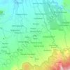 Mappa topografica Liliw, altitudine, rilievo