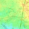 Mappa topografica Drantum, altitudine, rilievo