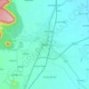 Mappa topografica Maihar, altitudine, rilievo