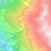 Mappa topografica Lovégno, altitudine, rilievo