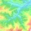 Mappa topografica Tolivia, altitudine, rilievo