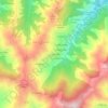 Mappa topografica La Casa Cima, altitudine, rilievo