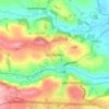 Mappa topografica St Stephens, altitudine, rilievo