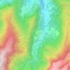 Mappa topografica Tanque, altitudine, rilievo