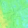 Mappa topografica Aloma, altitudine, rilievo