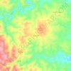 Mappa topografica Marroquil, altitudine, rilievo