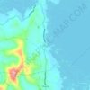 Mappa topografica Cabugao, altitudine, rilievo