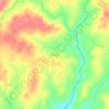 Mappa topografica Martianas, altitudine, rilievo