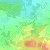 Mappa topografica Staupitz, altitudine, rilievo