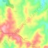 Mappa topografica Maceira, altitudine, rilievo