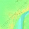 Mappa topografica Basi West, altitudine, rilievo