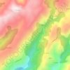 Mappa topografica Muriellos, altitudine, rilievo