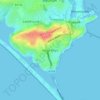 Mappa topografica Wyke Regis, altitudine, rilievo