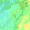 Mappa topografica Lenschow, altitudine, rilievo