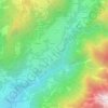 Mappa topografica Tilly, altitudine, rilievo