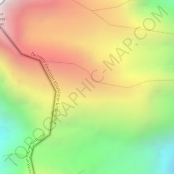Mappa topografica Памир, altitudine, rilievo