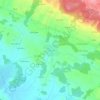Mappa topografica Le Gorvello, altitudine, rilievo