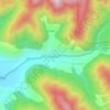 Mappa topografica Daksum, altitudine, rilievo